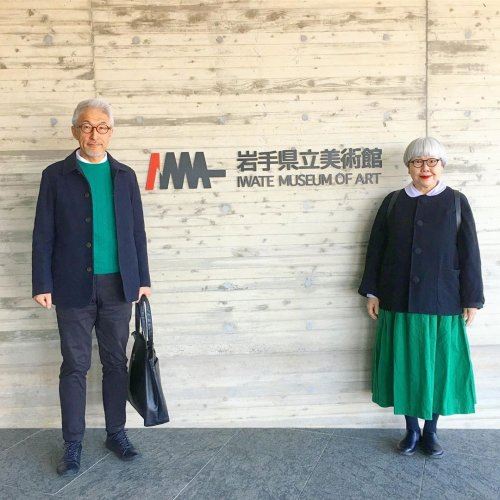 Супружеская пара из Японии, которая всегда одевается в одном стиле (15 фото)