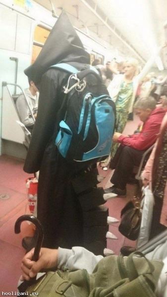 <br />
				Необычные пассажиры в метро (31 фото)<br />
							