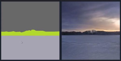 Программа от NVIDIA с помощью искусственного интеллекта за секунды превращает примитивные наброски в фотореалистичные пейзажи (12 фото + видео)
