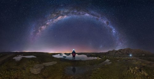 Млечный путь над пустынями Аргентины (12 фото)