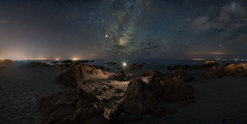 Млечный путь над пустынями Аргентины (12 фото)